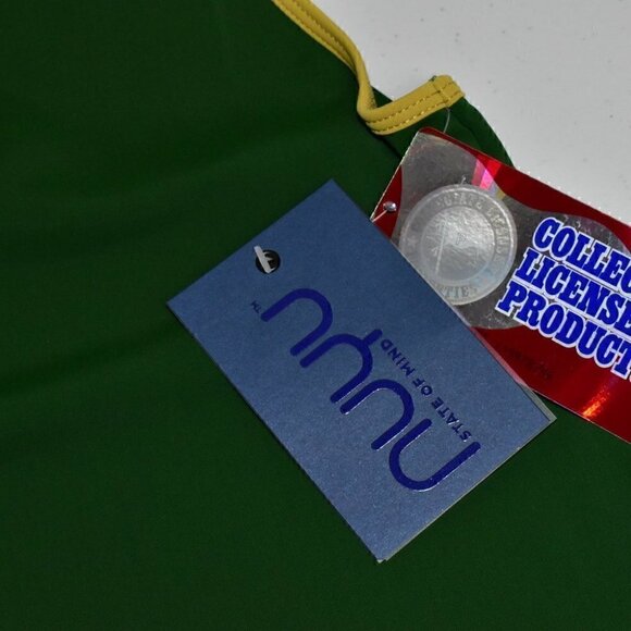 NUYU Colorado State University Rams Racer Back Yoga Tank Green/Gold Size XL - Picture 6 of 11